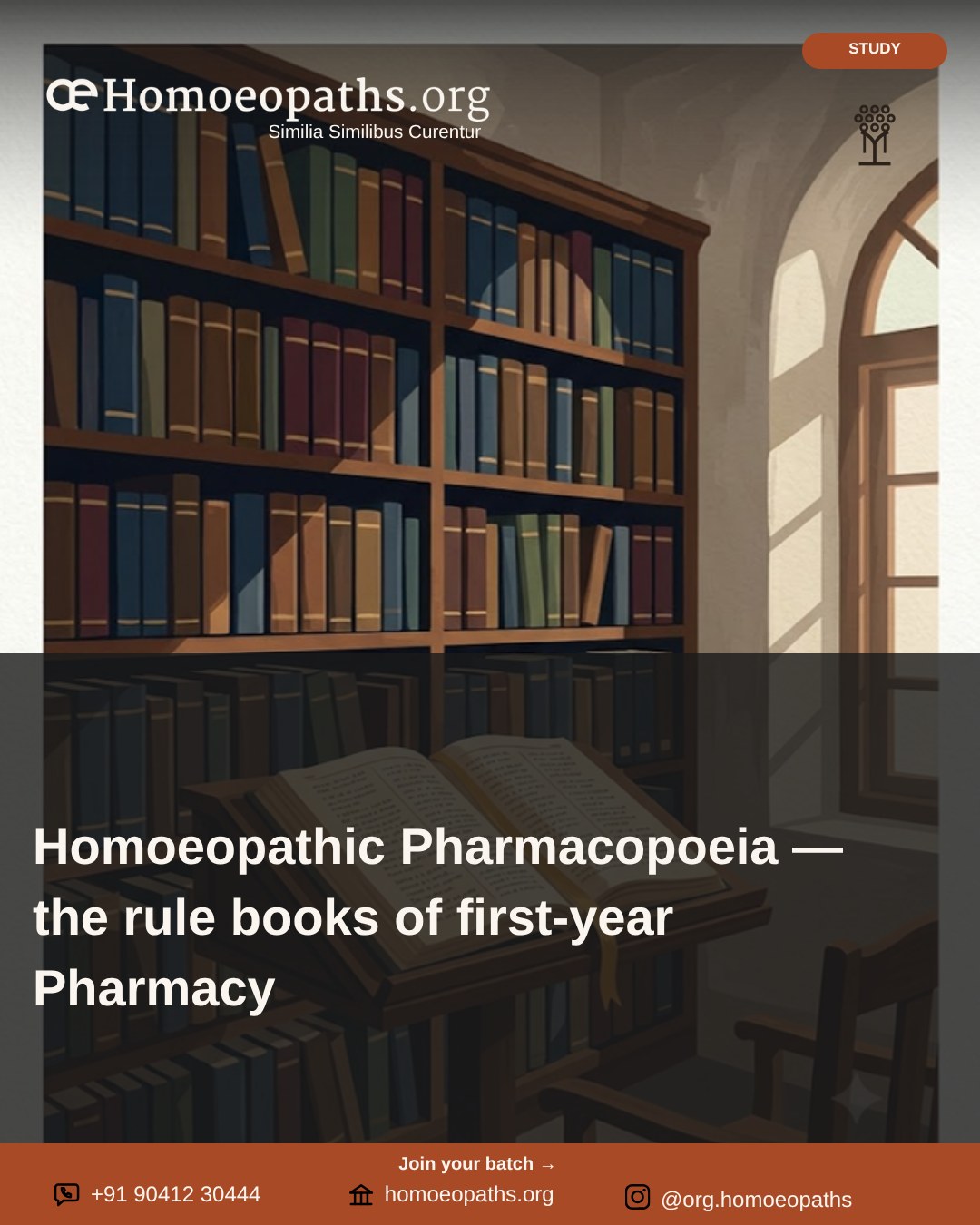 Homoeopathic Pharmacopoeia — the rule books of first-year Pharmacy | Homoeopaths.org